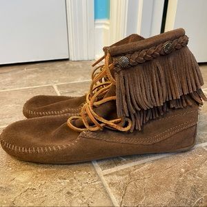 Minnetonka Mini Moccasin Booties